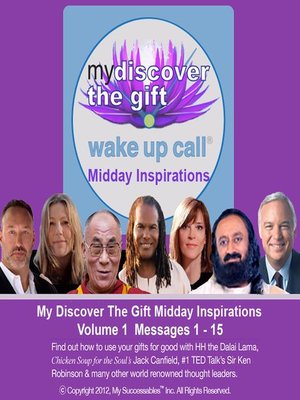 cover image of My Discover the Gift Wake UP Call, Midday Inspirations, Volume 1